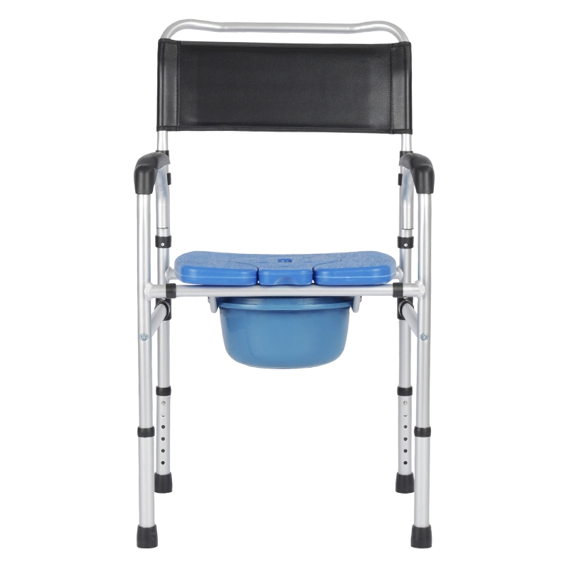 Adjustable Height Lift Commode Chair